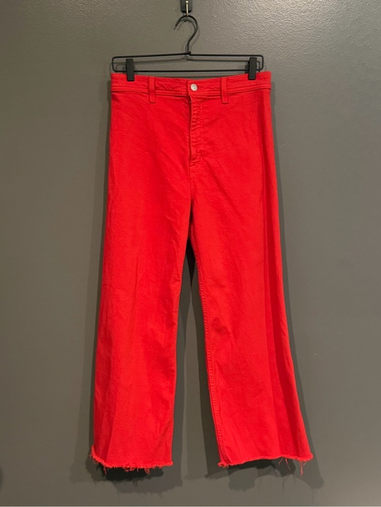 pistola Denim - pistola Red Flare Wide Leg Jeans